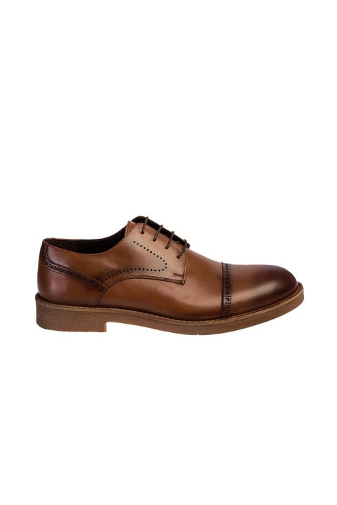 Tan Classic Wool Trousers