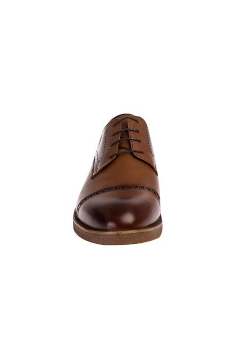 Tan Classic Wool Trousers