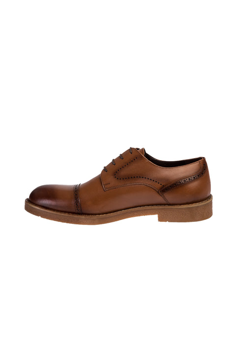Tan Classic Wool Trousers