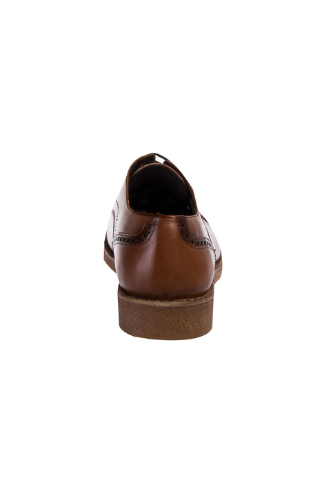 Tan Classic Wool Trousers