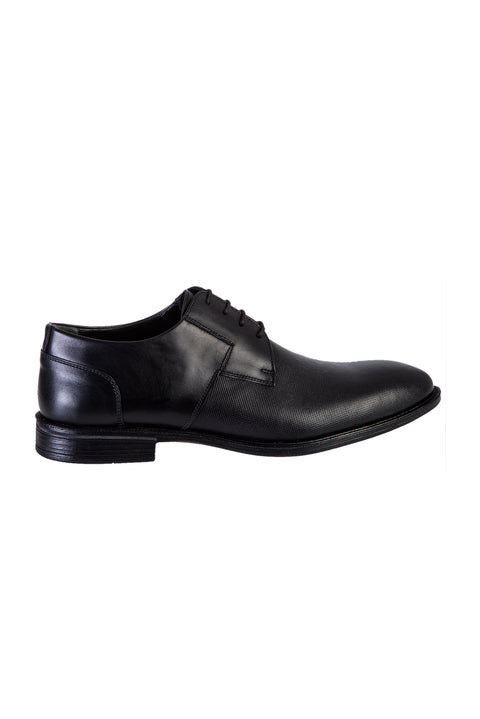 Black rubber sole classic shoes