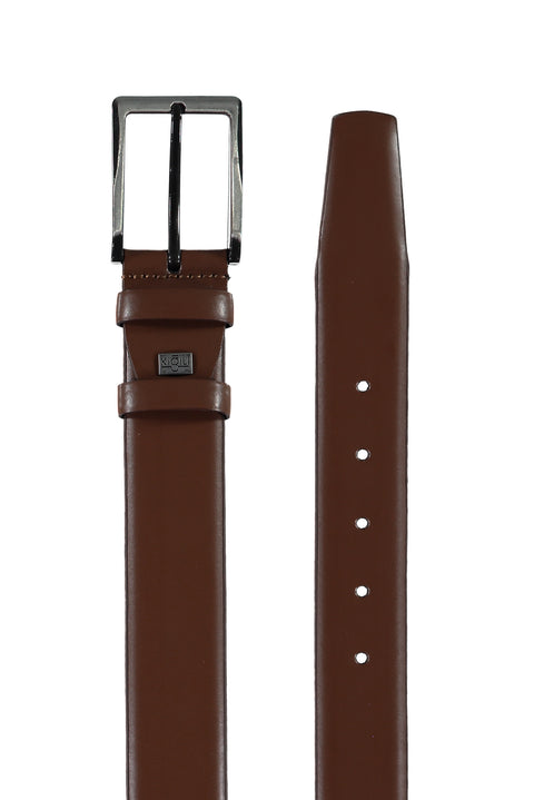 Tan Plain Leather Belt