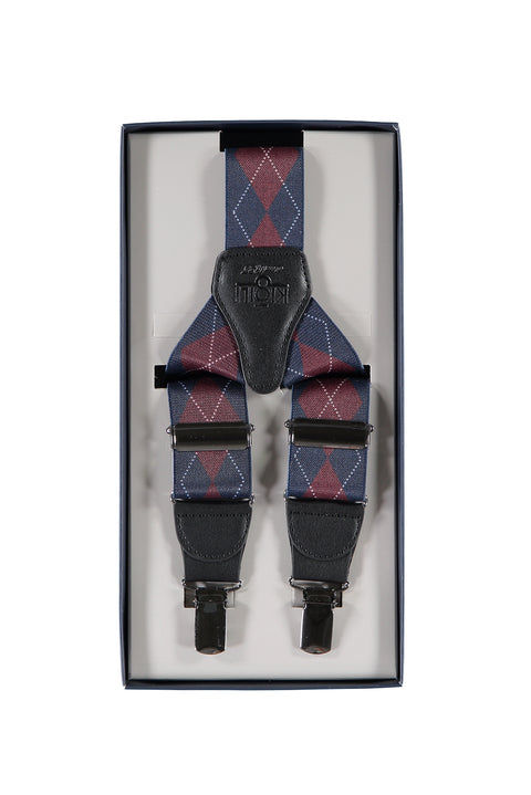 Light Navy Blue Trouser Suspenders