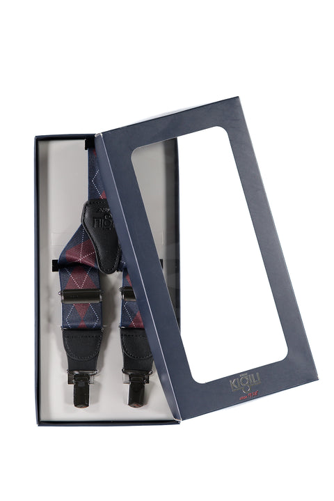 Light Navy Blue Trouser Suspenders