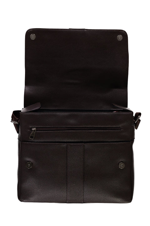 Dark Brown Messenger Bag