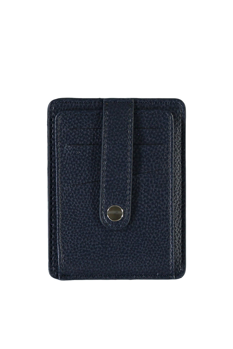 Medium Navy Blue Card Holder