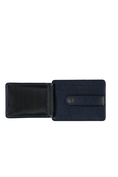 Medium Navy Blue Card Holder