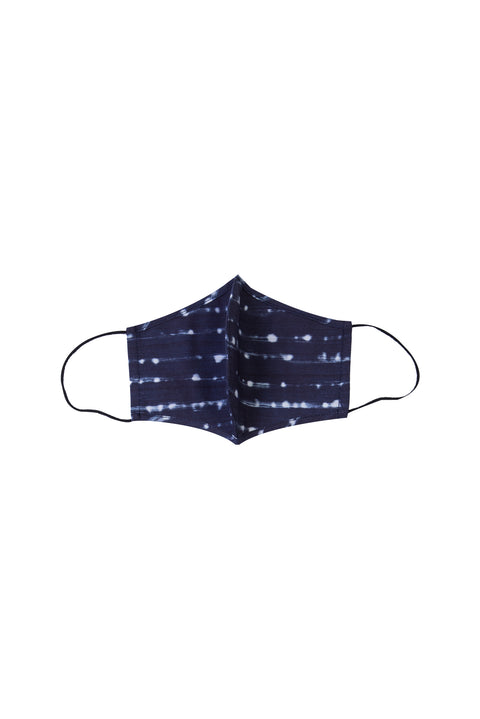 Dark Navy Blue Cotton Washable 3-Pack Face Masks