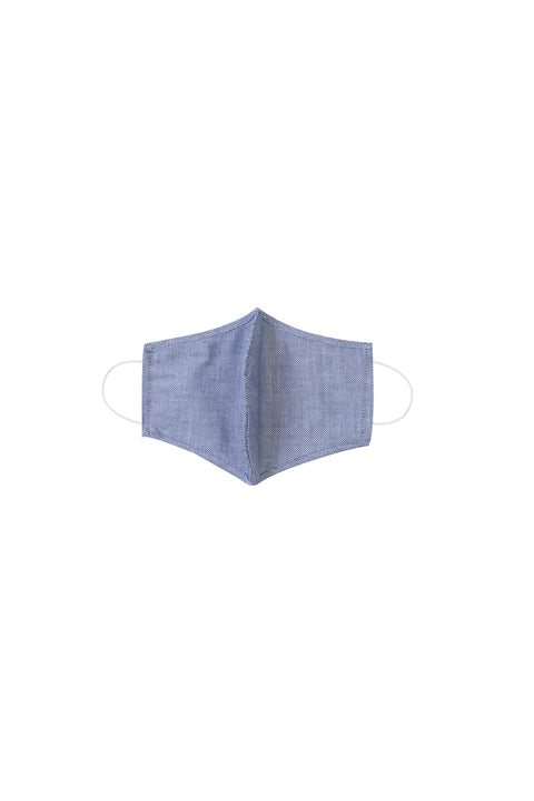 Dark Navy Blue Cotton Washable 3-Pack Face Masks