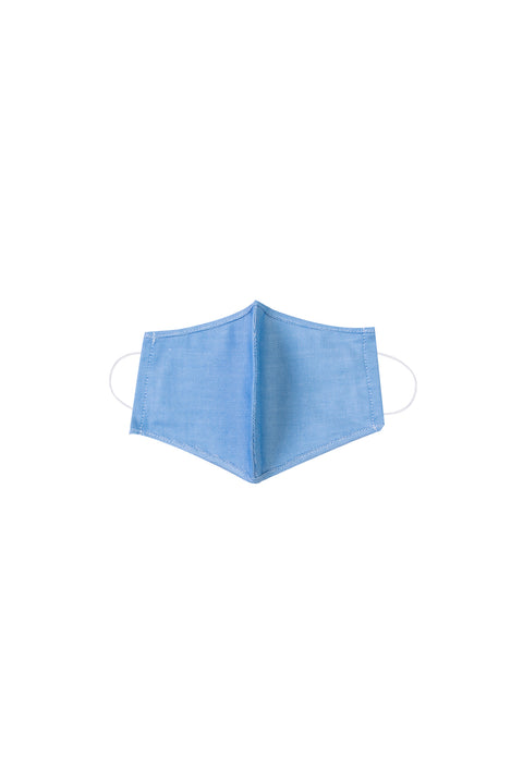 Indigo Cotton Washable 3-Pack Face Masks