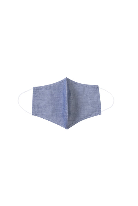 Dark Navy Blue Cotton Washable 3-Pack Face Masks