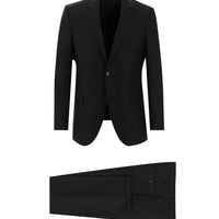Black 7 Drop Slim Fit Narrow Cut Suit