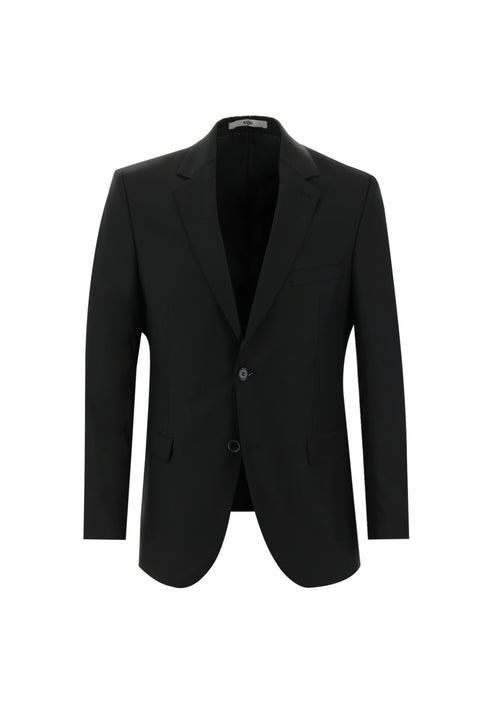 Black 7 Drop Slim Fit Narrow Cut Suit
