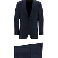Dark Navy 4-Drop Relaxed Fit Suit
