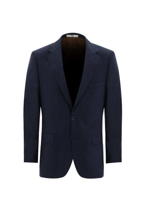 Dark Navy 4-Drop Relaxed Fit Suit