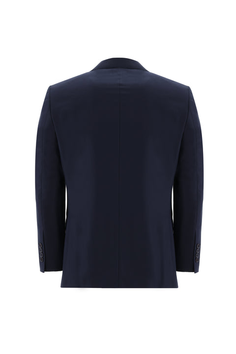 Dark Navy 4-Drop Relaxed Fit Suit