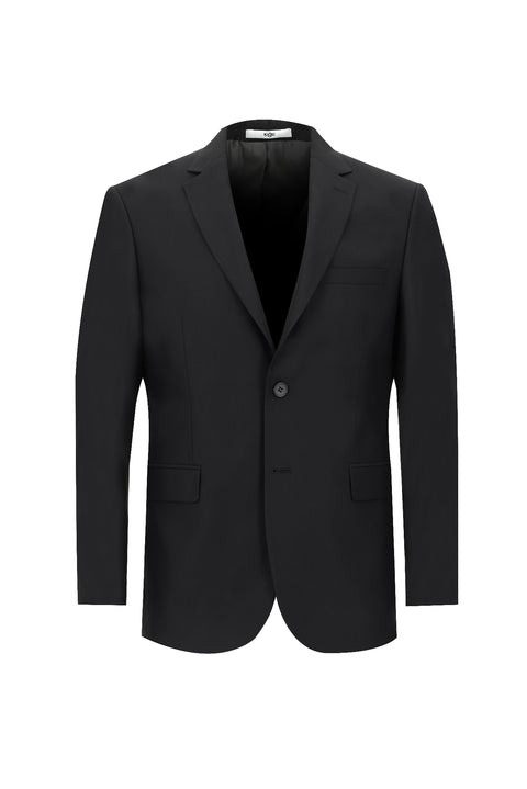 Black 7 Drop Slim Fit Narrow Cut Suit