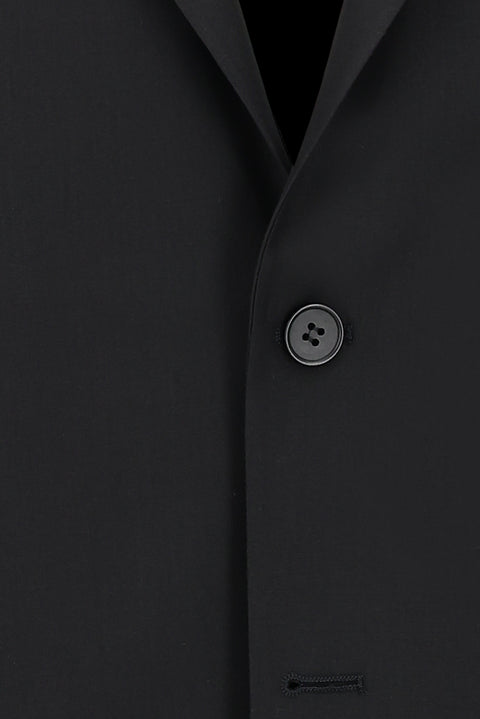Black 7 Drop Slim Fit Narrow Cut Suit