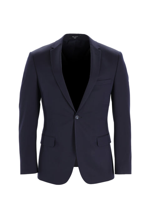 Koyu Lacivert 7 Drop Super Slim Fit Eksra Dar Kesim Fit Takım Elbise