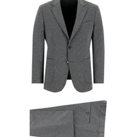 Medium Grey 7 Drop Slim Fit Suit