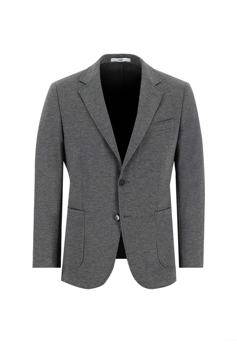 Medium Grey 7 Drop Slim Fit Suit