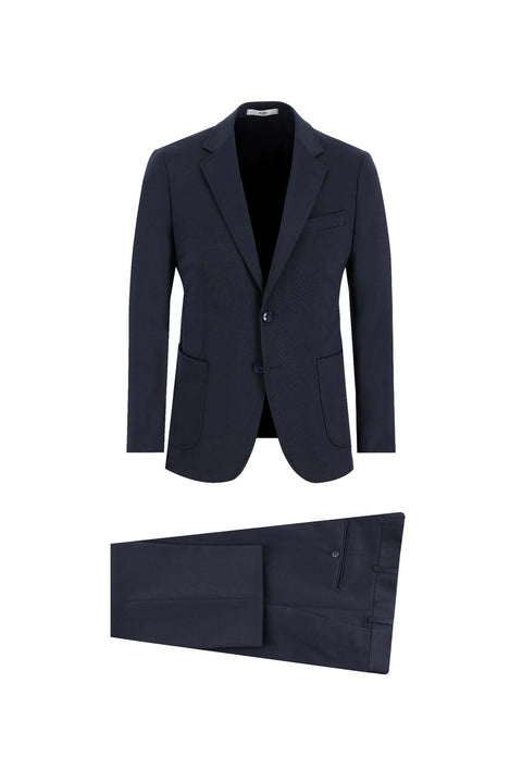 Dark Navy 7 Drop Slim Fit Suit