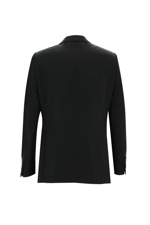 Black 8 Drop Long Slim Fit Suit