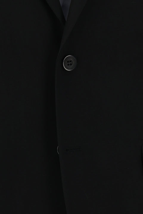Black 6-Drop Regular Fit Standard Cut Suit