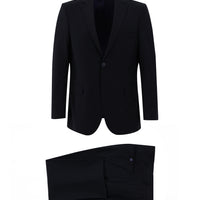 Dark Navy 4-Drop Relaxed Fit Suit