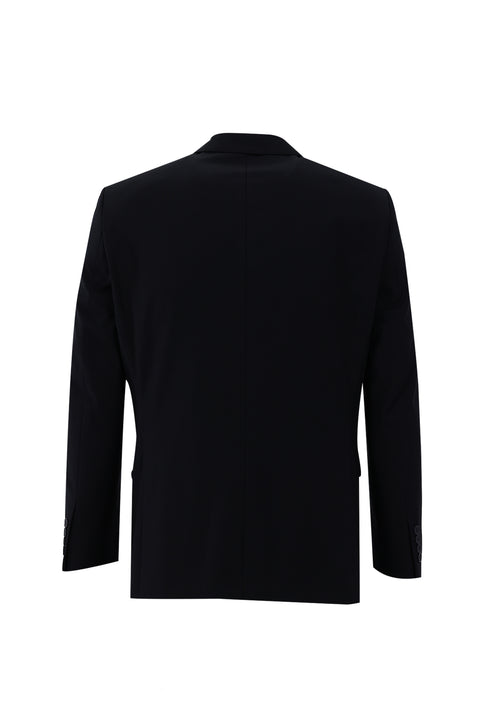 Dark Navy 4-Drop Relaxed Fit Suit
