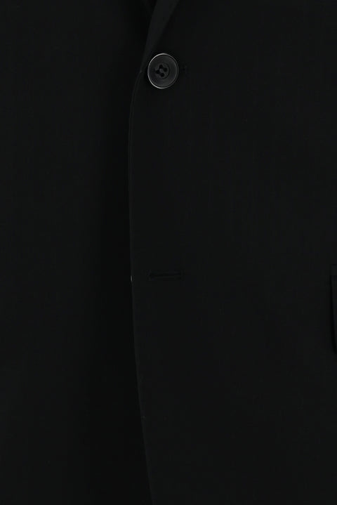 Black 6-Drop Regular Fit Standard Cut Suit