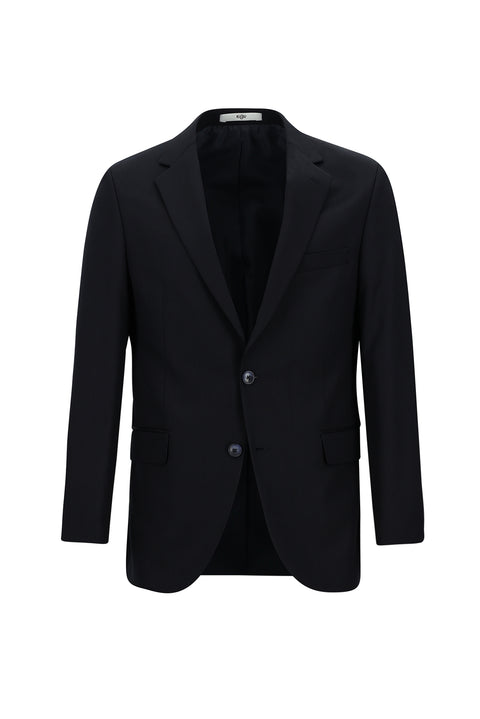 Dark Navy 4-Drop Relaxed Fit Suit