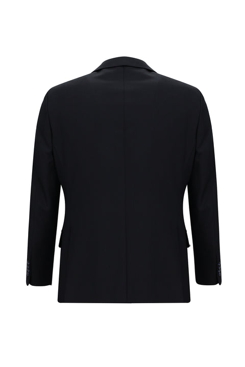 Dark Navy 4-Drop Relaxed Fit Suit