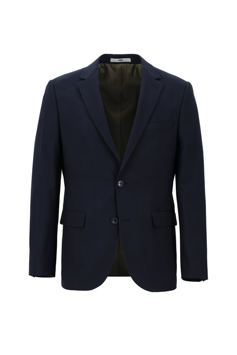 Dark Navy 4-Drop Relaxed Fit Suit