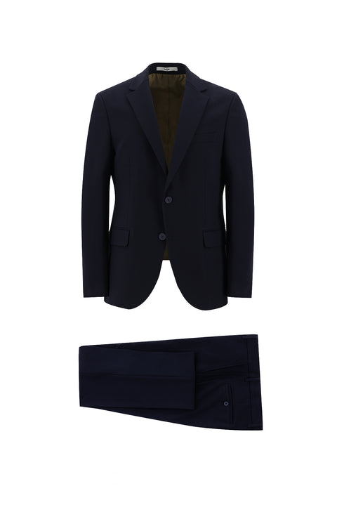 Dark Navy 6 Drop Regular Fit Standard Cut Suit