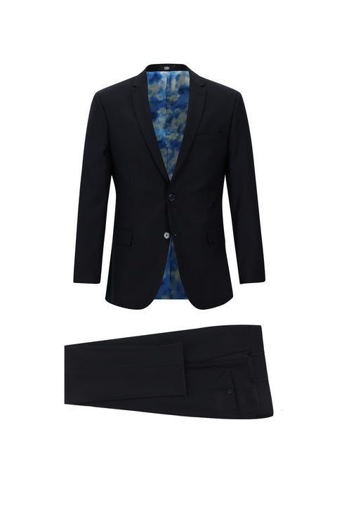 Dark Navy 7 Drop Super Slim Fit Extra Narrow Cut Suit