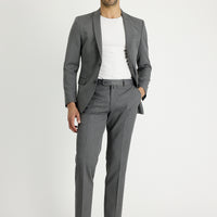 Medium Grey 7 Drop Super Slim Fit Extra Narrow Cut Suit