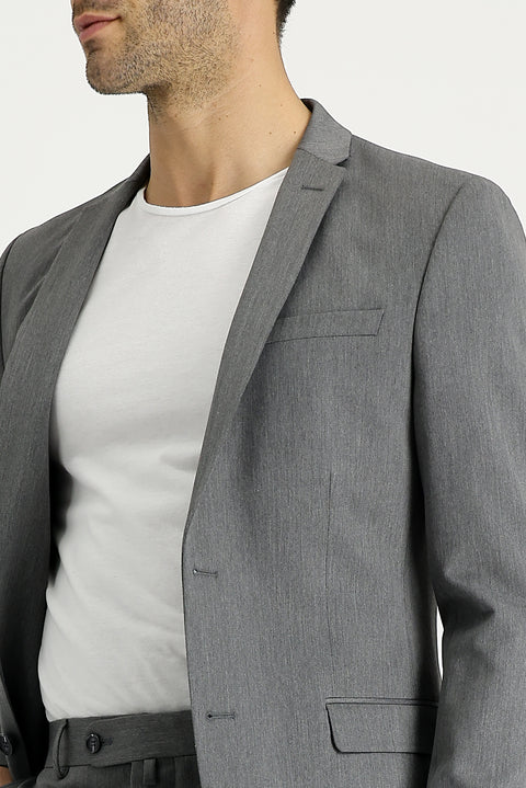 Medium Grey 7 Drop Super Slim Fit Extra Narrow Cut Suit