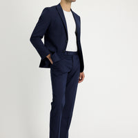Açık Lacivert 7 Drop Super Slim Fit Eksra Dar Kesim Takım Elbise