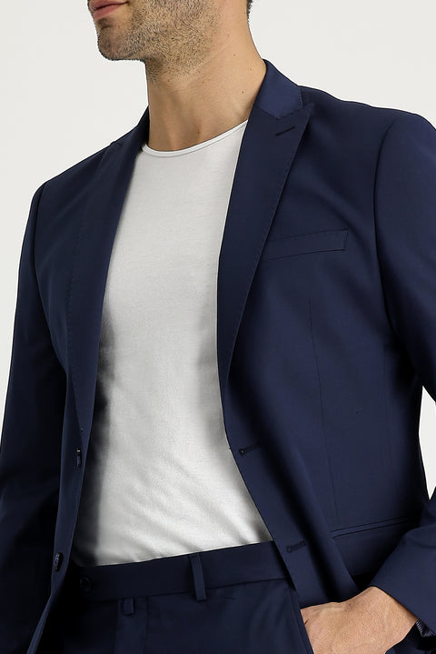Açık Lacivert 7 Drop Super Slim Fit Eksra Dar Kesim Takım Elbise