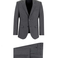 Dark Gray 6-Drop Regular Fit Standard Cut Suit