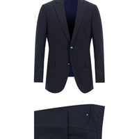 Dark Navy 6 Drop Regular Fit Standard Cut Wool Suit