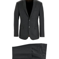 Black 7 Drop Super Slim Fit Extra Narrow Cut Suit
