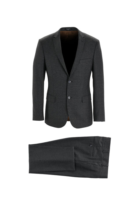 Black 7 Drop Super Slim Fit Extra Narrow Cut Suit