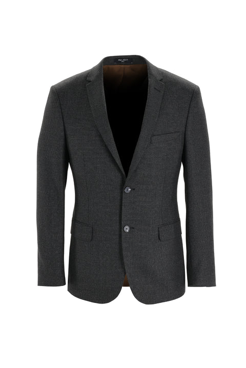 Black 7 Drop Super Slim Fit Extra Narrow Cut Suit