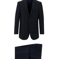 Black 4-Drop Relaxed Fit Suit