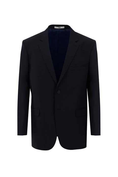Koyu Lacivert 4 Drop Relaxed Fit Rahat Kesim Takım Elbise