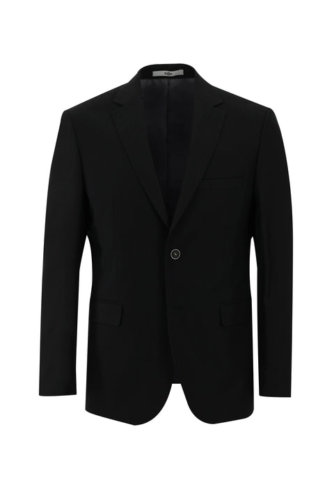 Black 7 Drop Slim Fit Narrow Cut Suit