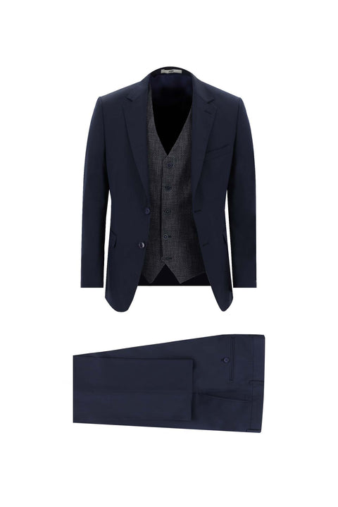 Dark Navy 7 Drop Slim Fit Suit