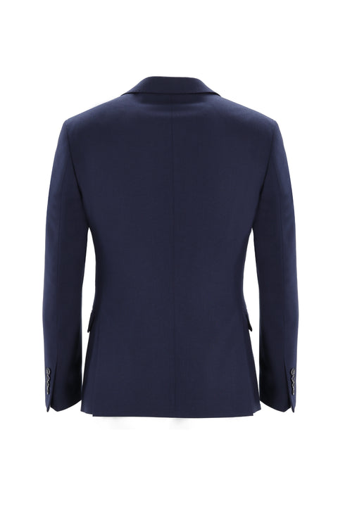 Dark Navy 7 Drop Super Slim Fit Extra Narrow Cut Suit with Vest